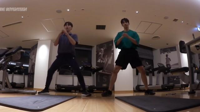 DK and SEUNGKWAN’s Home Training