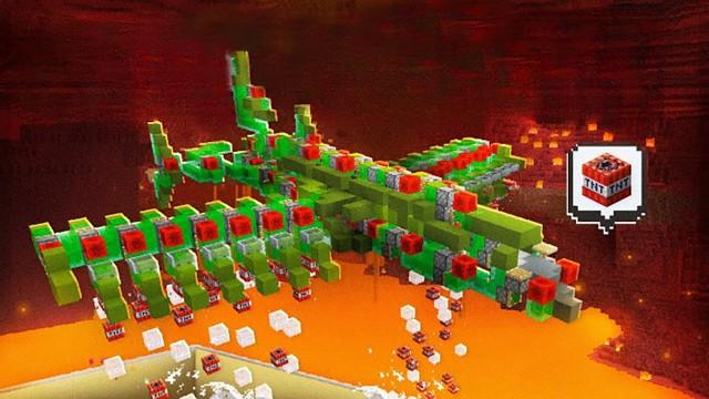 BOMBER PLANE in Minecraft!