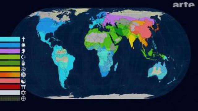 Cartographie mondiale des religions