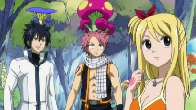 Natsu mange un village