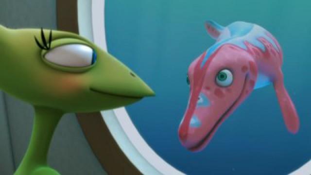 Dinosaur Train Submarine: Maisie Mosasaurus