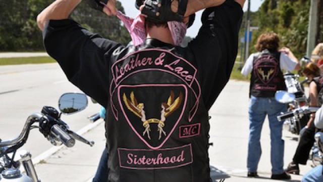 Biker Chicks: Leather and Lace