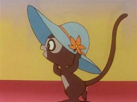 Adorable!? The imitating ape, Zaru