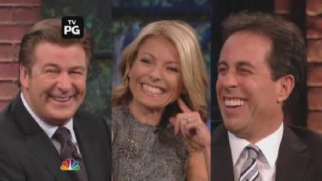 Jerry Seinfeld, Kelly Ripa, Alec Baldwin