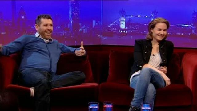 Dave Gorman and Laura Solon