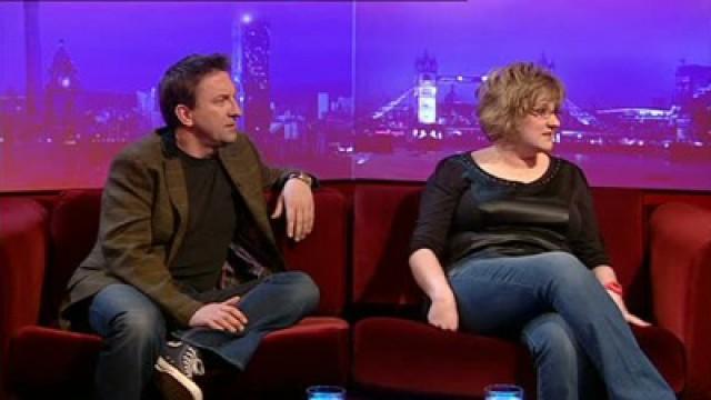 Lee Mack and Sarah Millican