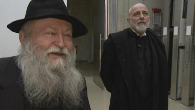 Markus Lüpertz und Hermann Nitsch