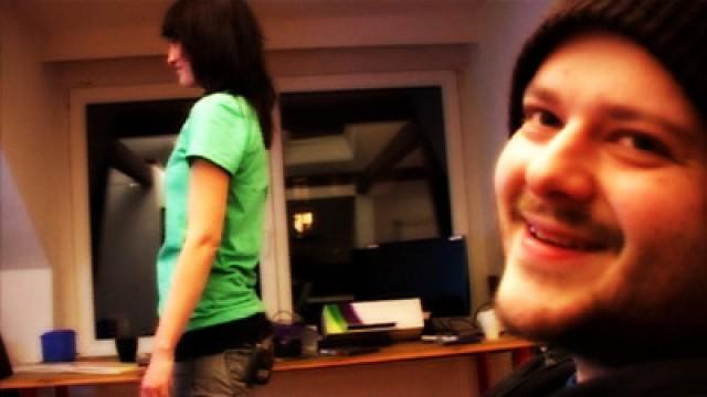 Kinect mit Anne, Jenni und Chris