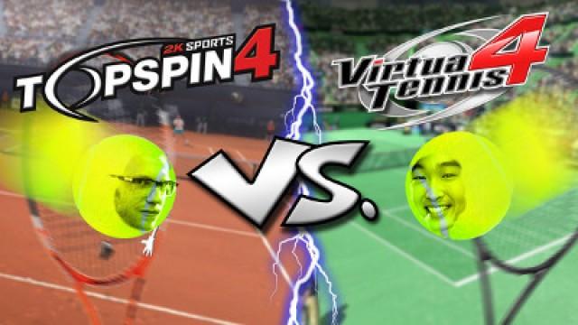 Top Spin vs Virtua Tennis vs Budi vs Nils