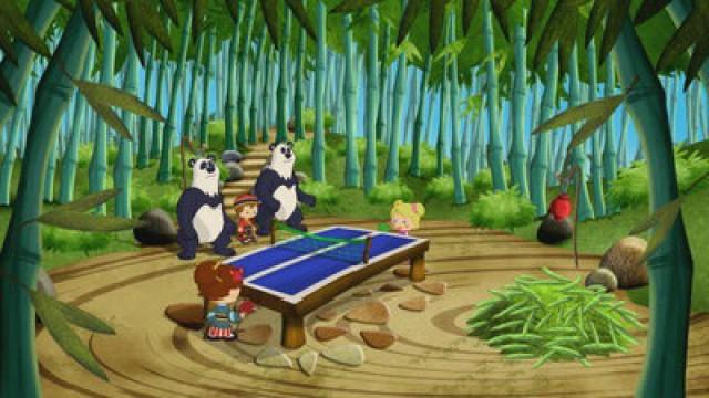 I panda brontoloni e il drago giocherellone