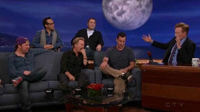 Adam Sandler, David Spade, Nick Swardson, Norm Macdonald, Rob Schneider, clipping.