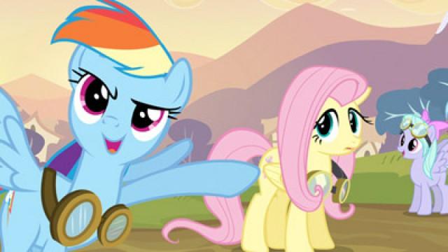 Fluttershy und die Fliegerei