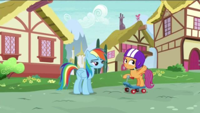 Wonderbolt Rainbow Crash