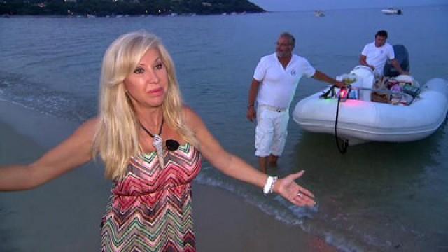 Strandparty in St. Tropez