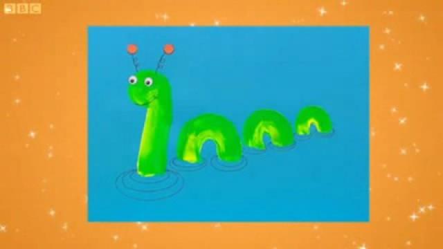 Paint Splodge Monster Picture