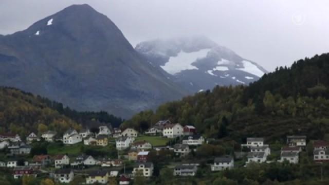 Ahoi im Geiranger Fjord