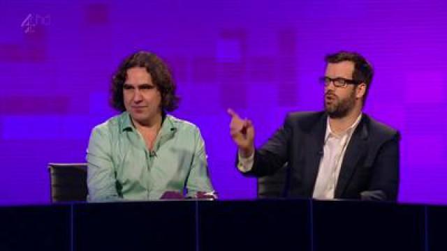 Kirsty Wark and Micky Flanagan