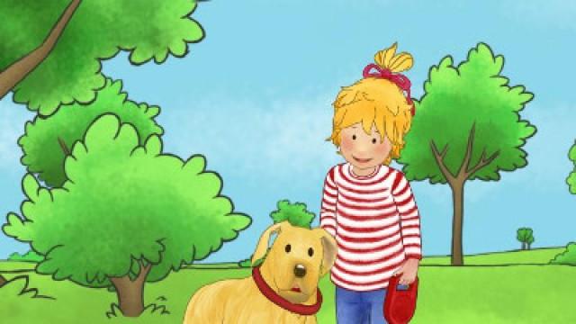 Conni and the dog visit
