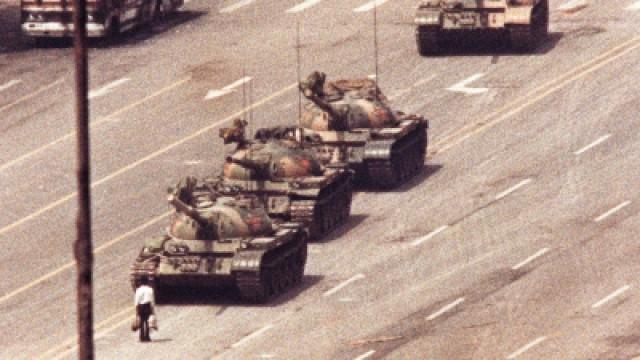 It happened in Tiananmen Square