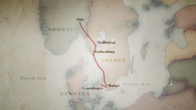 Copenhagen to Oslo