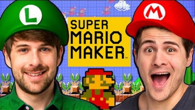 We're in Super Mario Maker!