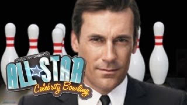 Jon Hamm is perfect EVEN AT BOWLING -- Mad Men v Nerdist