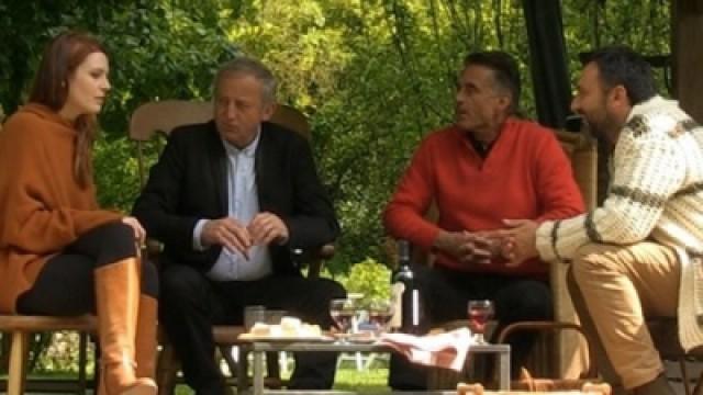 Gérard Holtz, Elodie Frégé, Yann Queffelec