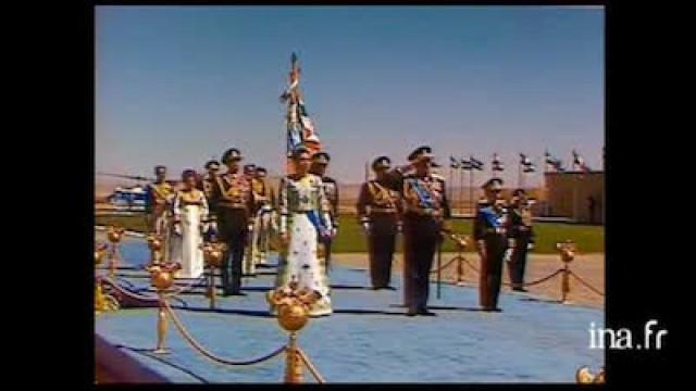 1971: The Shah of Iran at Persepolis