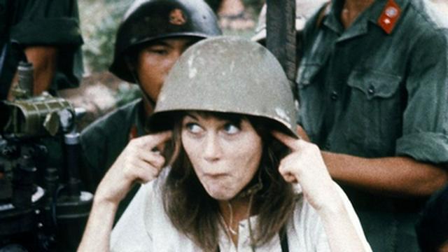 1972: Jane Fonda and Joan Baez in Hanoi