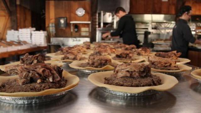 La tourtière du shack !