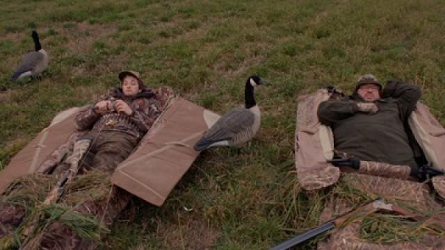 La chasse aux oies!