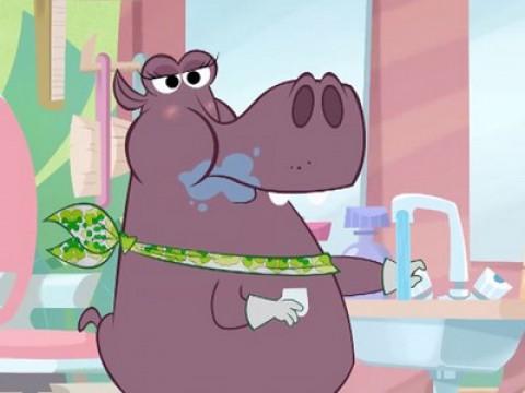 Who Soaped Up Mrs. Hippo?