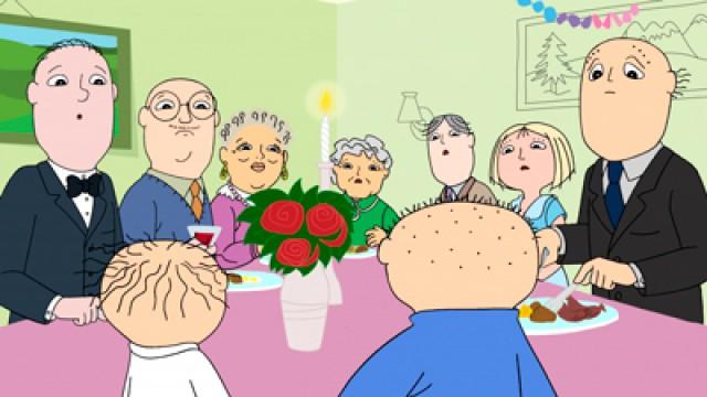 Alfons vid vuxenbordet