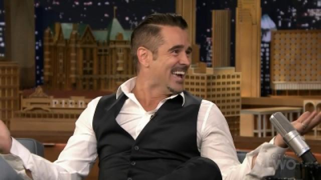 Colin Farrell, Jason Schwartzman, Elmo