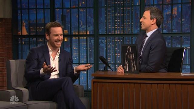 Michael Fassbender, David Remnick