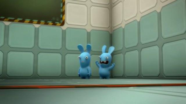 Rabbid Test N°98005-c: The Blue Rabbid