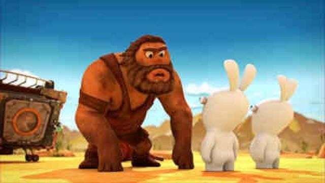 A Cro-magnon Among the Rabbids