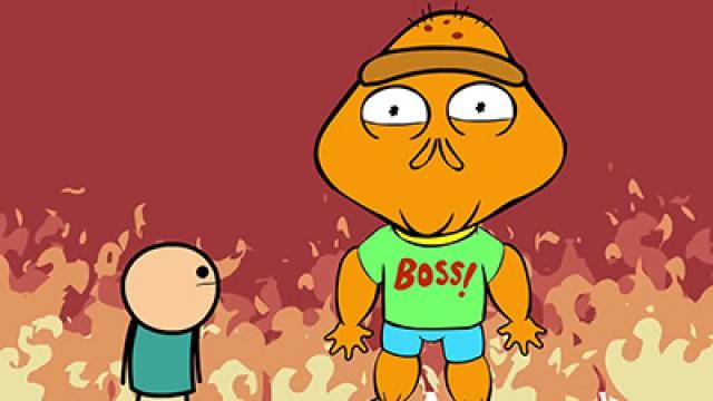 Boss Fight (ft. Justin Roiland) - Cyanide & Happiness Announcements