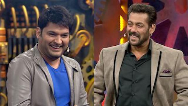 Bigg laughs with Kapil Sharma