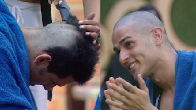 Priyank Sharma goes bald on National TV!