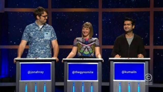Jonah Ray, Emily Gordon, Kumail Nanjiani