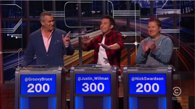 Bruce Campbell, Justin Willman, Nick Swardson