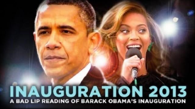 "Inauguration 2013: A Bad Lip Reading: — A Bad Lip Reading of Barack Obama's Inauguration