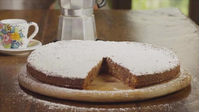 Walnut and Chocolate Cake