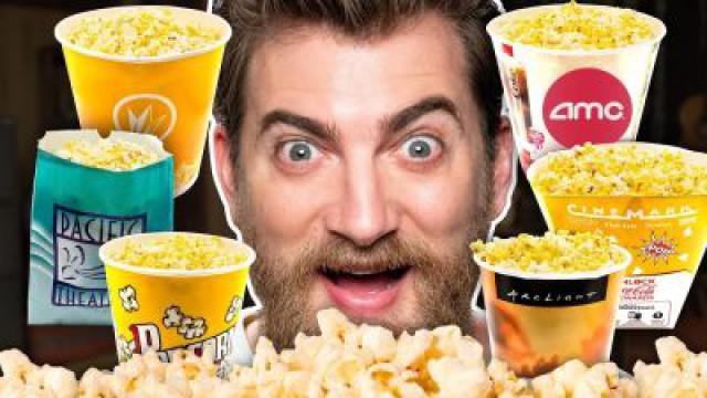 Movie Theater Popcorn Taste Test