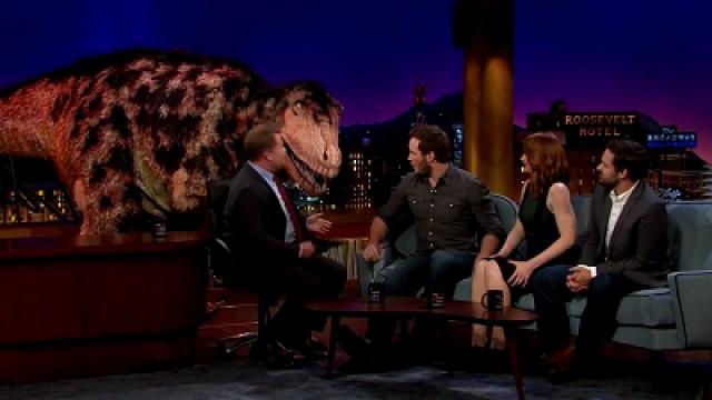 Chris Pratt, Bryce Dallas Howard, Jake Johnson