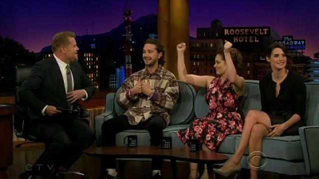 Shia LaBeouf, Cobie Smulders, Rachel Bloom