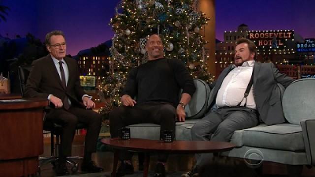 Dwayne Johnson, Jack Black, Tim Minchin