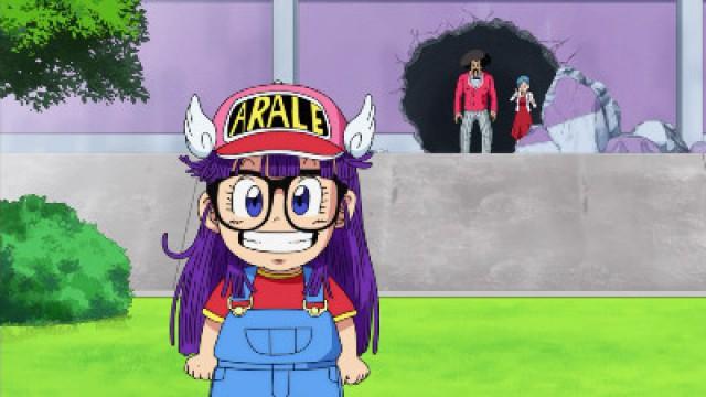 Goku gegen Arale! Zerstört ihr verrückter Kampf die Erde?