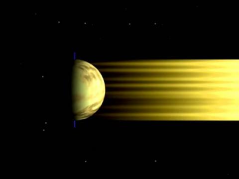 La Terre avance, les étoiles glissent